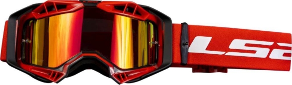 Slika Motocross naočale LS2 Aura PRO + Pinlock/Tear Off (dvije leće), crvena