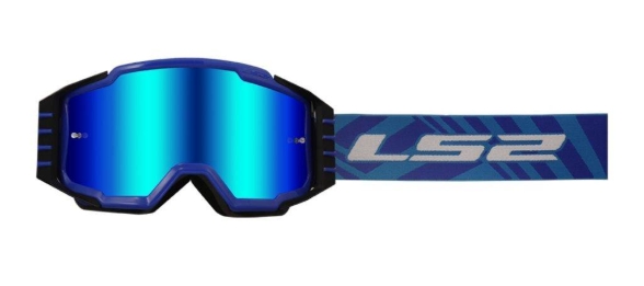 Slika Motocross naočale LS2 Charger PRO + Tear Off (dvije leće), plava