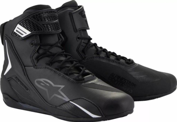 Slika Sportske motorističke cipele Alpinestars Faster-4, crne