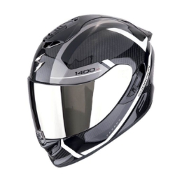 Slika Karbonska kaciga za motor Scorpion EXO-1400 EVO II Air Enko, crna/srebrna