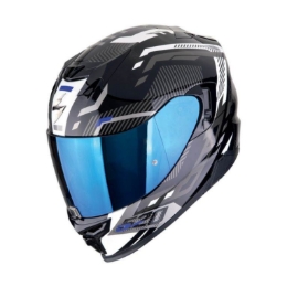 Slika Kaciga za motor Scorpion EXO-520 EVO Air Ranka, crna/bijela/plava