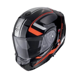 Slika Modularna flip up kaciga Scorpion EXO-930 EVO Ardens, crna/crvena