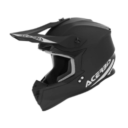 Slika Motocross kaciga ACERBIS Linear, mat crna