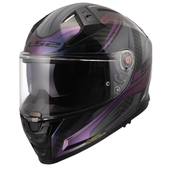 Slika Karbonska kaciga za motor LS2 Vector II Savage Chameleon (FF811)