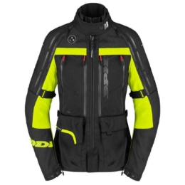 Slika Touring ženska motoristička jakna Spidi 4 SEASON V3 H2Out, crna/žuta