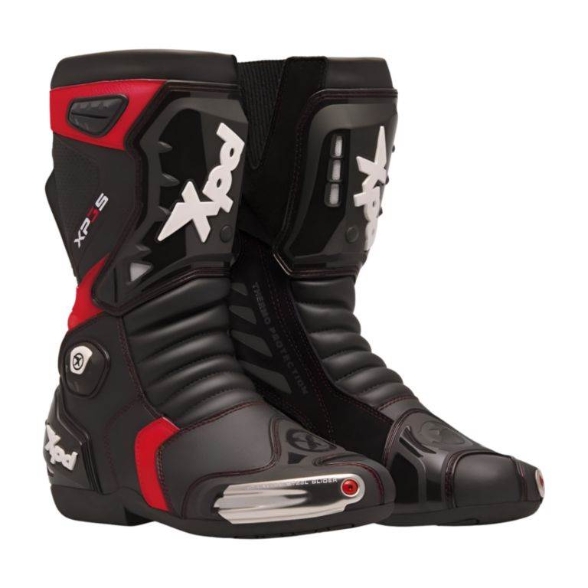 Slika Sportske motorističke čizme XPD XP3-S S55, crne/crvene