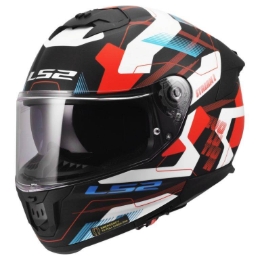 Slika Kaciga za motor LS2 Stream II Mika (FF808), bijela/plava/crvena