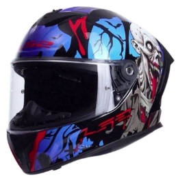 Slika Motoristička kaciga LS2 Rapid III Zombie II (FF820), reflektirajuća
