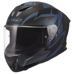 Slika Motoristička kaciga LS2 Rapid III Xtrem (FF820), crna/plava