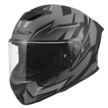 Slika Motoristična čelada LS2 Rapid III Xtrem (FF820), črna/siva