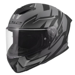 Slika Motoristička kaciga LS2 Rapid III Xtrem (FF820), crna/siva