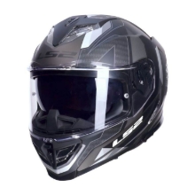 Slika Motoristična čelada LS2 Storm III Sporty (FF818), črna/siva