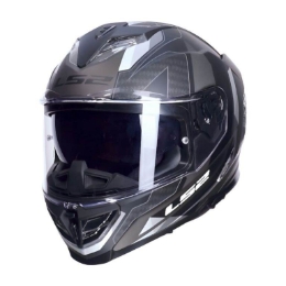 Slika Motoristička kaciga LS2 Storm III Sporty (FF818), crna/siva