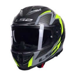 Slika Motoristička kaciga LS2 Storm III Dynamo (FF818), crna/žuta
