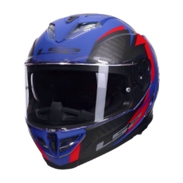 Slika Motoristička kaciga LS2 Storm III Dynamo (FF818), plava/crvena