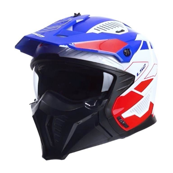 Slika Modularna motoristička kaciga LS2 Drifter 3in1 Trek (OF606