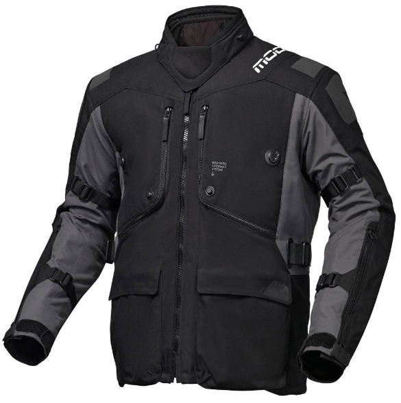 Slika Touring motoristička jakna Modeka Aeris II 3u1, crna/siva