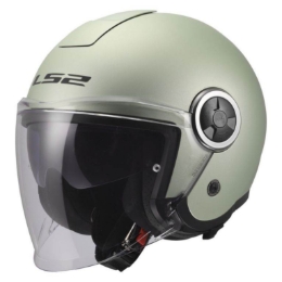 Slika Jet kaciga za skuter LS2 Classy Grey Comet (OF620), siva