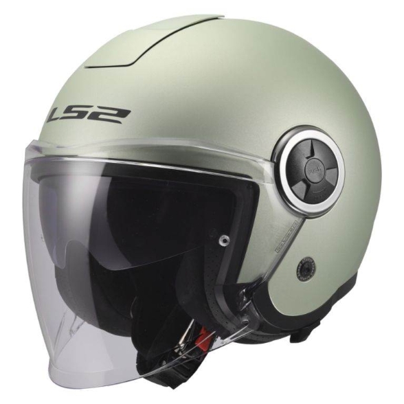 Slika Jet kaciga za skuter LS2 Classy Grey Comet (OF620), siva