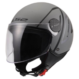 Slika Jet kaciga za skuter LS2 Sphere LUX II Minim (OF558), siva
