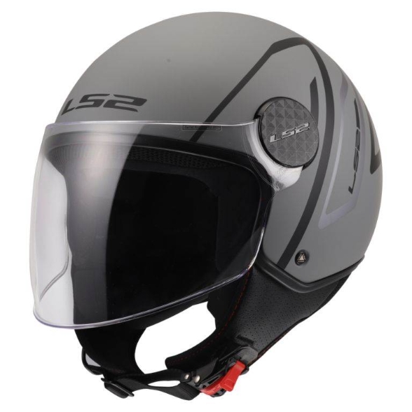 Slika Jet kaciga za skuter LS2 Sphere LUX II Minim (OF558), siva