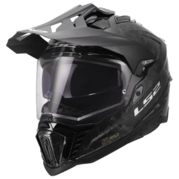 Slika Karbonska enduro kaciga za motor LS2 Explorer Forged (MX701), karbon