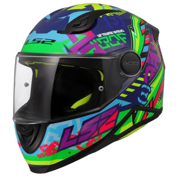 Slika Dječja motoristička kaciga LS2 Kid Svent (FF812), šarena