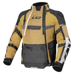 Slika Adventure motoristička jakna LS2 X-Master, crna/pješčana