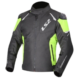 Slika Motoristička jakna LS2 Zoom, crna/žuta