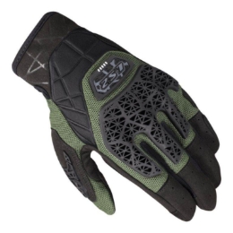 Slika Enduro motorističke rukavice LS2 All Terrain II, crna/zelena