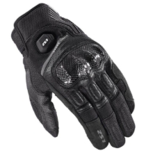 Slika Poletne motoristične rokavice LS2 Atom, črne