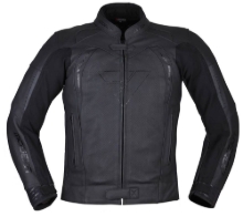 Slika Športna usnjena motoristična jakna Modeka Minos, črna