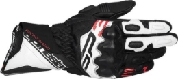 Slika Sportske rukavice za motor Alpinestars SP-3, crne/bijele