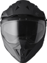 Slika Enduro čelada GMS Adventus, mat črna