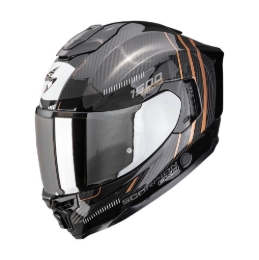 Slika Karbonska motoristička kaciga Scorpion EXO-1500 AIR Zity, crna/bakrena