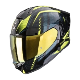 Slika Full face Scorpion EXO-530 AIR THERAS, crna/žuta