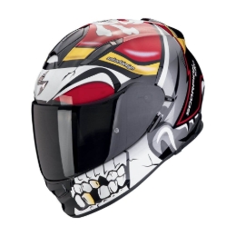 Slika Motoristička kaciga Scorpion EXO-491 PIRATE, crvena