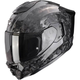 Slika Karbonska motoristička kaciga Scorpion EXO-1500  Onyx, crna
